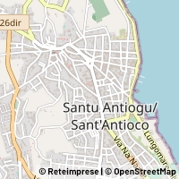 Kaart Sant'Antioco