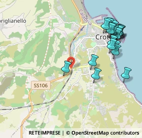 Mappa Viale Gandhi, 88900 Crotone KR, Italia (2.708)