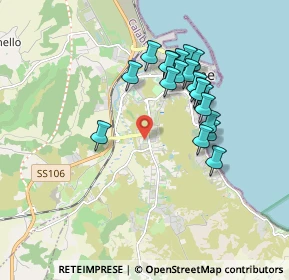 Mappa Via Ruggero Leoncavallo, 88900 Crotone KR, Italia (1.801)