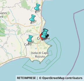 Mappa Via Ruggero Leoncavallo, 88900 Crotone KR, Italia (6.06364)