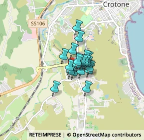 Mappa Via Ruggero Leoncavallo, 88900 Crotone KR, Italia (0.425)