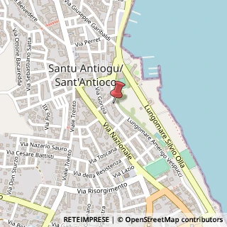 Mappa Lungomare Amerigo Vespucci, n4, 09017 Sant'Antioco, Carbonia-Iglesias (Sardegna)