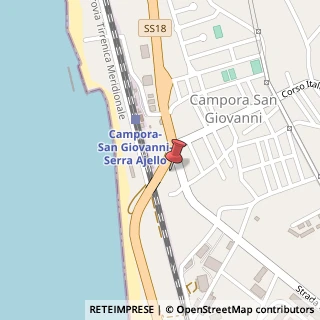 Mappa Via Torrione, 87032 Amantea, Cosenza (Calabria)