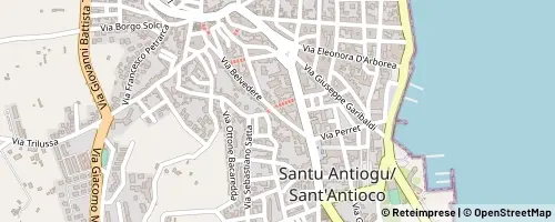 Mappa Sant'Antioco