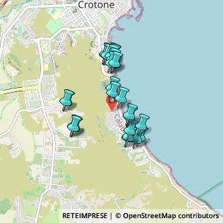 Mappa Via Taras, 88900 Crotone KR, Italia (0.8)