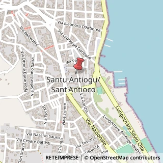 Mappa Via Gorizia, 44, 09017 Sant'Antioco, Carbonia-Iglesias (Sardegna)