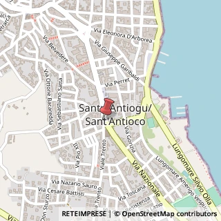 Mappa Piazza della Repubblica, 2, 09017 Sant'Antioco, Carbonia-Iglesias (Sardegna)