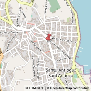 Mappa Piazza Umberto, 11, 09017 Sant'Antioco, Carbonia-Iglesias (Sardegna)