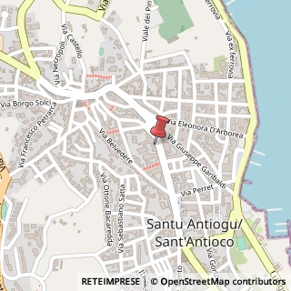 Mappa Corso Vittorio Emanuele, 26, 09017 Sant'Antioco, Carbonia-Iglesias (Sardegna)