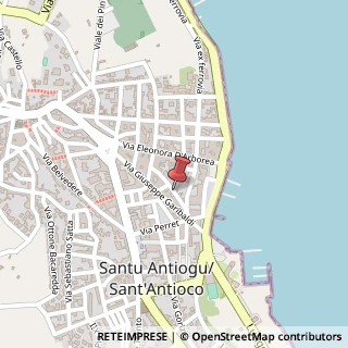 Mappa Via Donizetti, 43, 09017 Sant'Antioco, Carbonia-Iglesias (Sardegna)