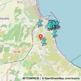 Mappa Via Francesco Cilea, 88900 Crotone KR, Italia (1.73389)