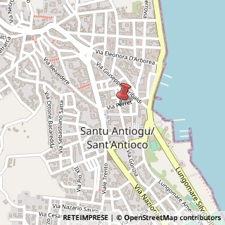 Mappa Via Perret, 26, 09017 Sant'Antioco, Carbonia-Iglesias (Sardegna)