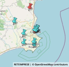 Mappa Via Ipazia, 88900 Crotone KR, Italia (9.86818)