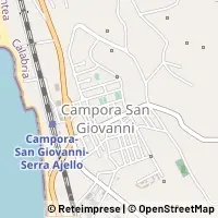 Mapa Amantea