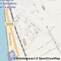 Mapa Amantea