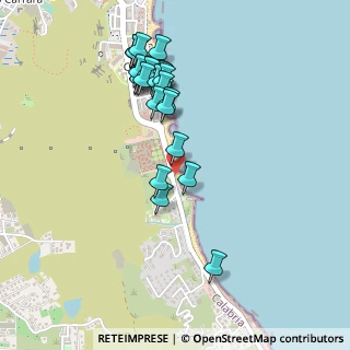 Mappa El Gaviota Beach Club, 88900 Crotone KR, Italia (0.5375)