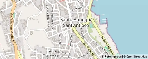 Mappa Sant’Antioco