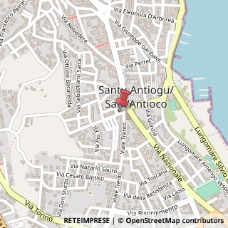 Mappa Via fra Ignazio Laconi, 6, 09017 Sant'Antioco, Carbonia-Iglesias (Sardegna)