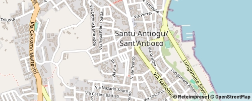 Mappa Sant'Antioco