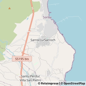 Mappa Sarroch