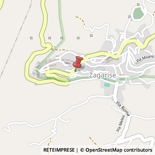 Mappa Via Roma, 10, 88050 Zagarise, Catanzaro (Calabria)