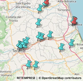 Mappa VIA GIOVANNI FUSCHI SNC - Z.I.SAN NICOLO' A TORDINO, 64100 San Nicolò A Tordino TE, Italia (9.144)