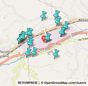 Mappa VIA GIOVANNI FUSCHI SNC - Z.I.SAN NICOLO' A TORDINO, 64100 San Nicolò A Tordino TE, Italia (0.869)