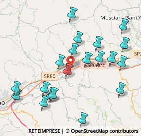 Mappa VIA GIOVANNI FUSCHI SNC - Z.I.SAN NICOLO' A TORDINO, 64100 San Nicolò A Tordino TE, Italia (4.5905)