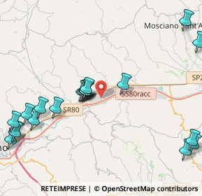 Mappa VIA GIOVANNI FUSCHI SNC - Z.I.SAN NICOLO' A TORDINO, 64100 San Nicolò A Tordino TE, Italia (5.377)