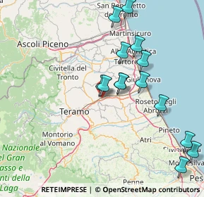 Mappa VIA GIOVANNI FUSCHI SNC - Z.I.SAN NICOLO' A TORDINO, 64100 San Nicolò A Tordino TE, Italia (16.82786)