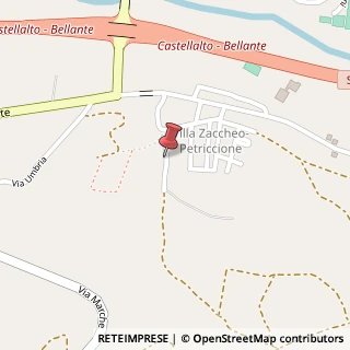 Mappa Via Sant'Angelo, 52, 64020 Castellalto TE, Italia, 64020 Bellante, Teramo (Abruzzo)