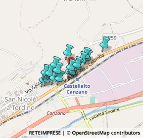 Mappa Via Nuova Frontiera, 64100 San Nicolò A Tordino TE, Italia (0.2635)