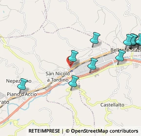 Mappa Via Nuova Frontiera, 64100 San Nicolò A Tordino TE, Italia (2.70583)