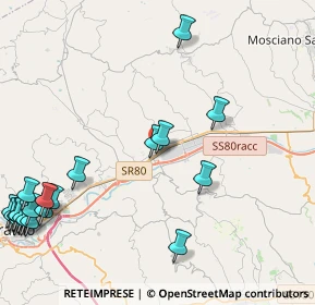 Mappa Via Nuova Frontiera, 64100 San Nicolò A Tordino TE, Italia (6.3205)