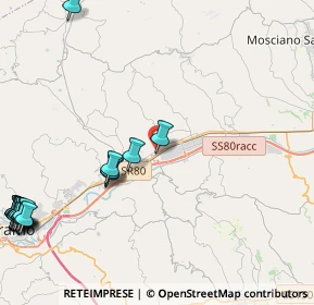 Mappa Via Nuova Frontiera, 64100 San Nicolò A Tordino TE, Italia (6.8975)