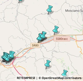 Mappa Via Nuova Frontiera, 64100 San Nicolò A Tordino TE, Italia (6.0855)