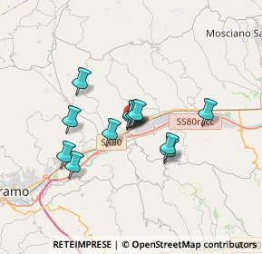 Mappa Via Nuova Frontiera, 64100 San Nicolò A Tordino TE, Italia (2.61333)