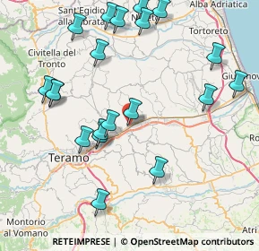 Mappa Via Michelangelo, 64020 San Nicolò A Tordino TE, Italia (9.51)