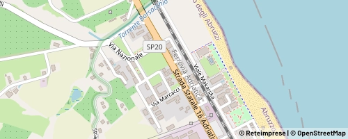 Mappa Roseto degli Abruzzi