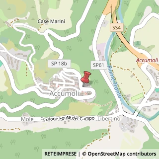 Mappa Piazza san francesco 1/a, 02011 Accumoli, Rieti (Lazio)