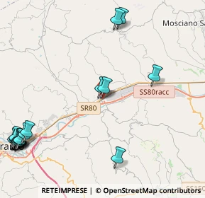 Mappa Via XXV Aprile, 64100 Teramo TE, Italia (6.6625)