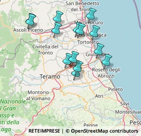 Mappa S.p. 25 km 1, 64100 San Nicolò A Tordino TE, Italia (14.07071)