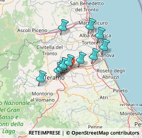 Mappa 64100 San Nicolò A Tordino TE, Italia (10.23333)