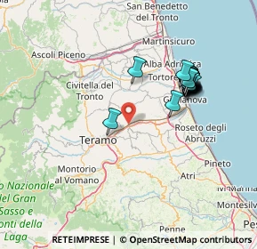 Mappa 64100 San Nicolò A Tordino TE, Italia (14.8525)