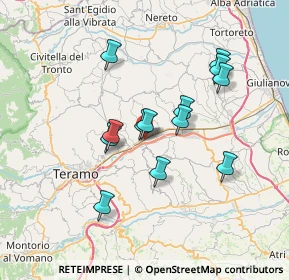 Mappa 64100 San Nicolò A Tordino TE, Italia (6.33923)