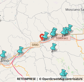 Mappa 64100 San Nicolò A Tordino TE, Italia (5.10667)