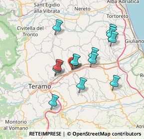 Mappa Via Brigiotti, 64100 San Nicolò A Tordino TE, Italia (6.39308)