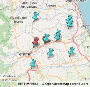 Mappa Piazza Progresso, 64100 San Nicolò A Tordino TE, Italia (6.35231)