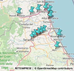 Mappa Via Galileo Galilei, 64100 San Nicolò A Tordino TE, Italia (14.47714)