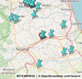 Mappa Via Galileo Galilei, 64100 San Nicolò A Tordino TE, Italia (10.9255)